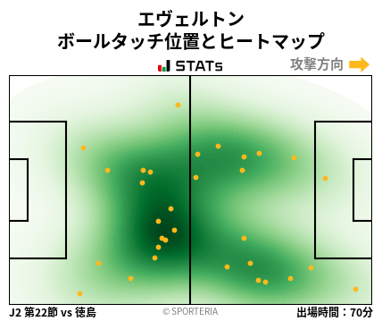 ヒートマップ - エヴェルトン