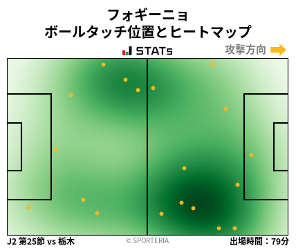 ヒートマップ - フォギーニョ