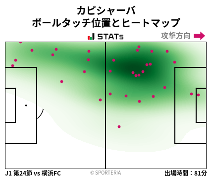 ヒートマップ - カピシャーバ