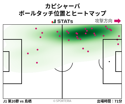 ヒートマップ - カピシャーバ