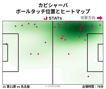 ヒートマップ - カピシャーバ