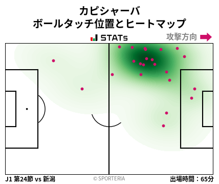 ヒートマップ - カピシャーバ