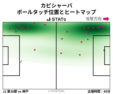 ヒートマップ - カピシャーバ
