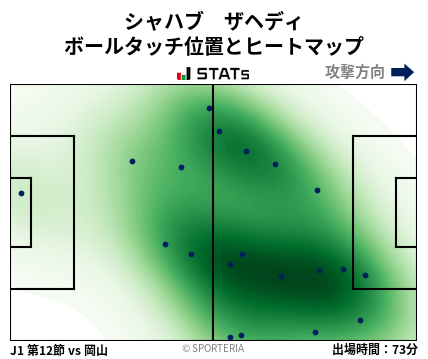 ヒートマップ - シャハブ　ザヘディ