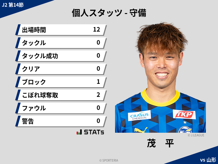 守備スタッツ - 茂　平