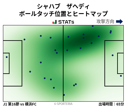 ヒートマップ - シャハブ　ザヘディ