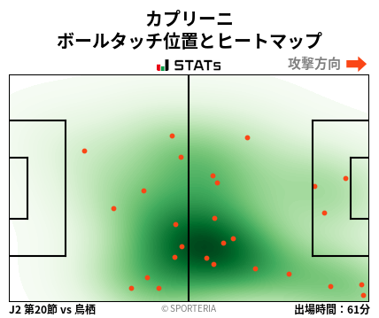 ヒートマップ - カプリーニ