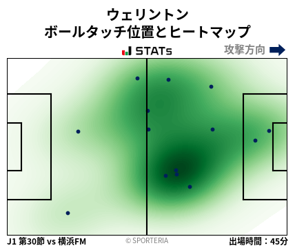 ヒートマップ - ウェリントン