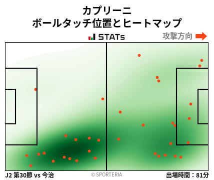 ヒートマップ - カプリーニ