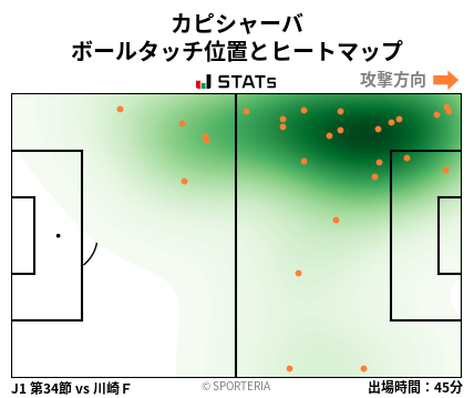 ヒートマップ - カピシャーバ
