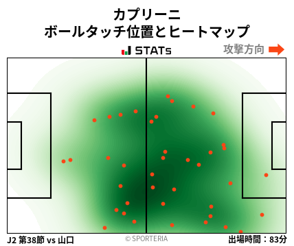 ヒートマップ - カプリーニ